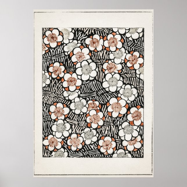 Affiche Modèle floral de Shin Bijutsukai (Devant)