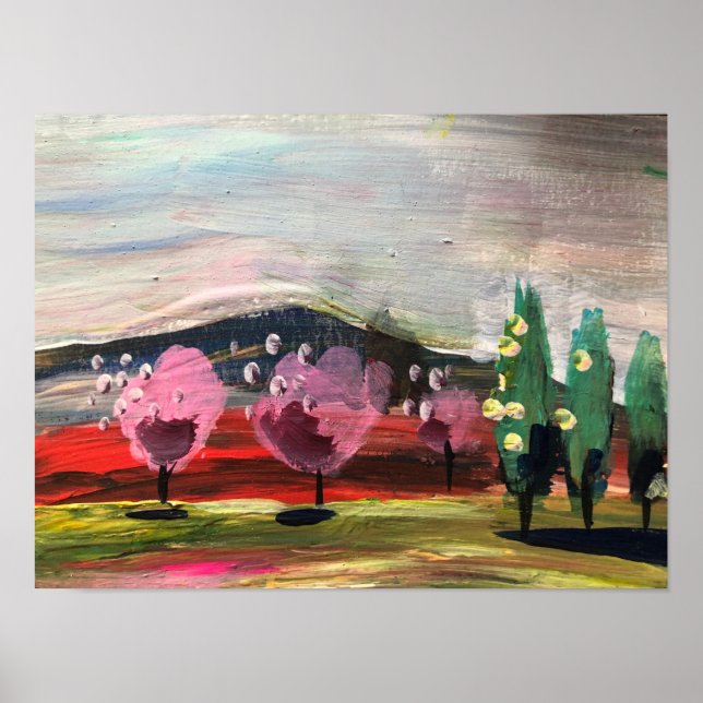 Affiche Modèle moderne (Devant)