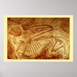 Affiche Modèle n° 2 : Sphinx Fossil