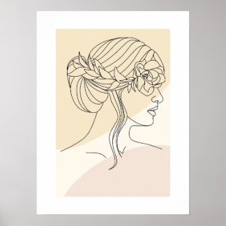 Affiche Modern Abstract Shapes Wall Art