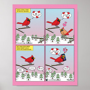 Affiche Modern Bird Mating Calls Comic