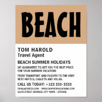 Modern Bold, agent de voyage publicité