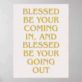 Affiche Modern Gold Jewish Wall Art - Piece 1 of 3