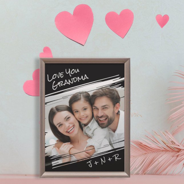 Affiche Modern Street Art Ajouter Votre Photo Aimer Vous G (Créateur téléchargé)