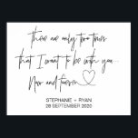 Affiche Modern Wedding Reception Welcome Sign<br><div class="desc">Your wedding will be a sparkling and sophisticated affair and so it is only fitting you express that sophistication in every detail of your day right down to the welcome sign.</div>