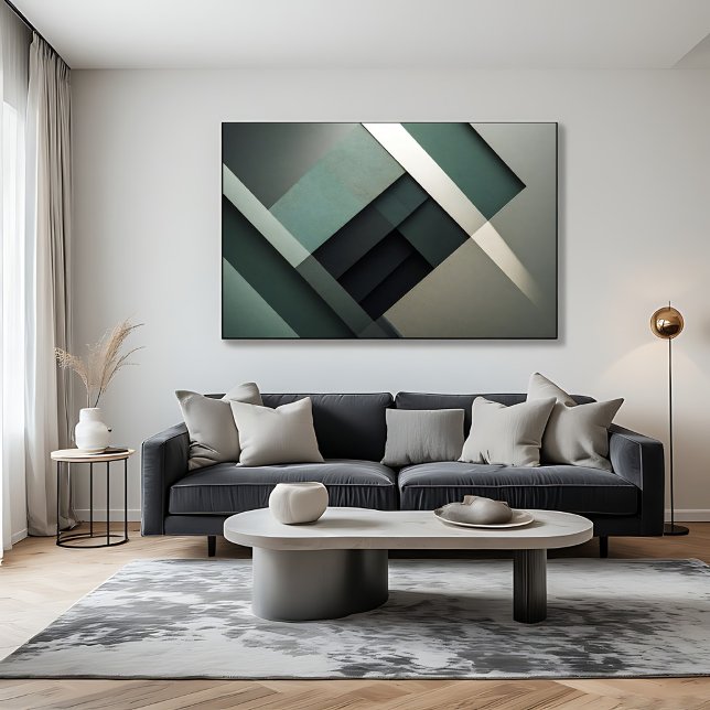 Affiche Moderne Abstrait S'Intègre Parfaitement Dans Une C (Créateur téléchargé)