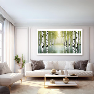 Affiche Moderne de la Nature avec Impression de Bo