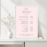 Affiche Moderne, Line Art, Femme, Feuilleté, Salon, Prix<br><div class="desc">Moderne,  Art De Ligne,  Femme,  Feuilleté,  Salon,  Poster De Prix Blanc.</div>