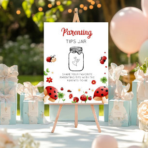 Affiche Moderne minimaliste Conseils parentaux Baby shower