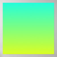 moderne ombre citron jaune citron vert turquoise