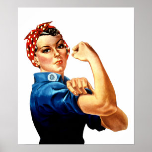 Affiche Moderne Rosie le Riveter