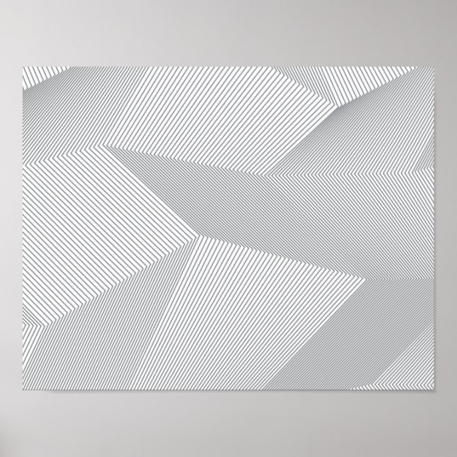 Affiche Moderne, tendance, cool, simple, motif artistique (Devant)