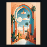 Affiche Moderne Vintage Marrakech Maroc Vectoriel plat<br><div class="desc">Découvrez le charme intemporel de Marrakech avec notre Poster d'Art Flat Vector Marrakech Vintage. Cette affiche dessinée avec art mêle harmonieusement l'esthétique vintage à l'atmosphère contemporaine,  et présente l'iconique paysage urbain marocain dans un format élégant et d'inspiration rétro. Parfait pour ajouter une touche de charme nord-africain à votre décor.</div>