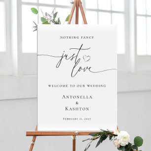 Affiche Moderniste minimaliste Rien de fantaisiste Juste d