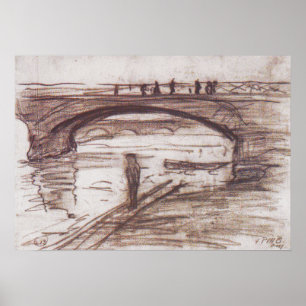 Affiche Modersohn-Becker - Bridges In Paris 1905