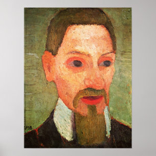 Affiche Modersohn-Becker - Portrait De Rainer Maria Rilke
