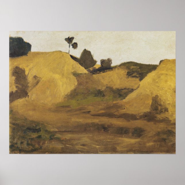 Affiche Modersohn-Becker - Sablière à Weyersberg 1899 (Devant)