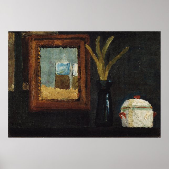 Affiche Modersohn-Becker - Sucrier et Jacinthe (Devant)