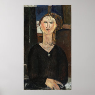 Affiche Modigliani - Antonia