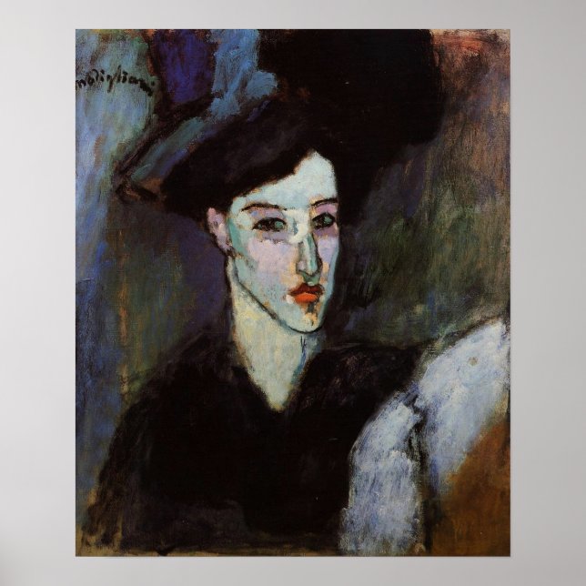 Affiche Modigliani - La Juive 1908 (Devant)