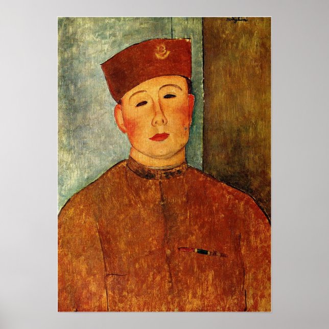 Affiche Modigliani - Le Zouave 1918 (Devant)