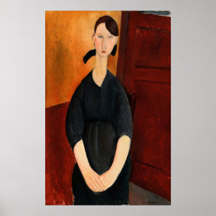 Affiche Modigliani - Portrait De Paulette Jourdain 1919
