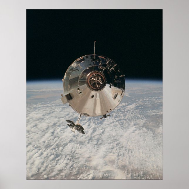 Affiche Modules de commande et de service Apollo 9 (Devant)