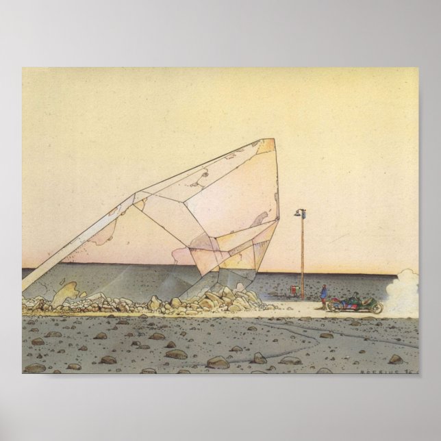 Affiche Moebius Crystal (Devant)