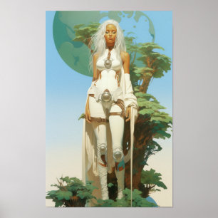 Affiche Moebius Maxfi : Un caractère époustouflant Design