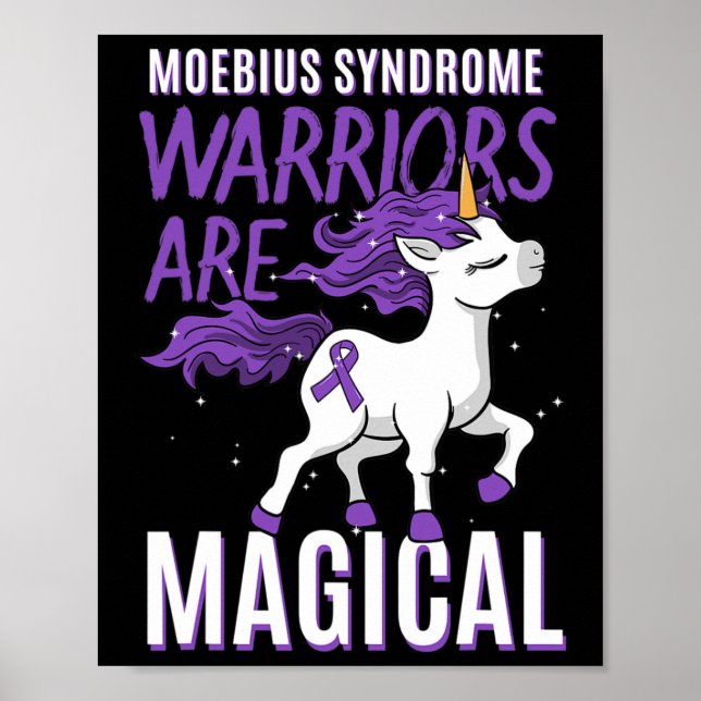 Affiche Moebius Syndrome Guerrier Unicorn Mobius Par (Devant)