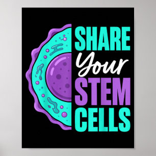 Affiche Moelle osseuse de donneur de cellules souches