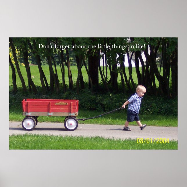 Affiche Moi et mon Wagon (Devant)