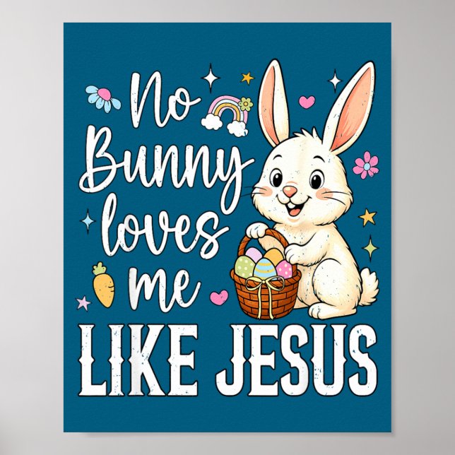 Affiche Moi Pâques Aucun Lapin N'aime Comme (Devant)