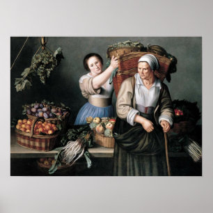 Affiche Moillon - Au Stall Du Marché