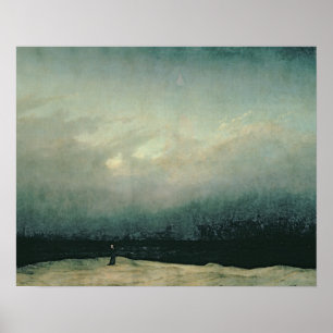 Affiche Moine par la mer, 1809