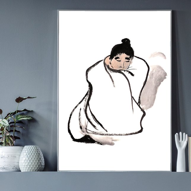 Affiche Moine - Zen (Créateur téléchargé)