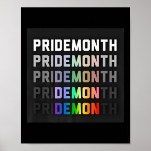 Affiche Mois de la fierté Démon Premium _1