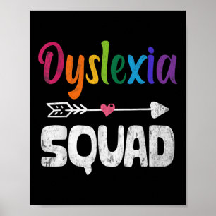 Affiche Mois de la sensibilisation à la dyslexie Enseignan