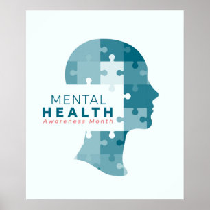Affiche Mois de la sensibilisation à la santé mentale