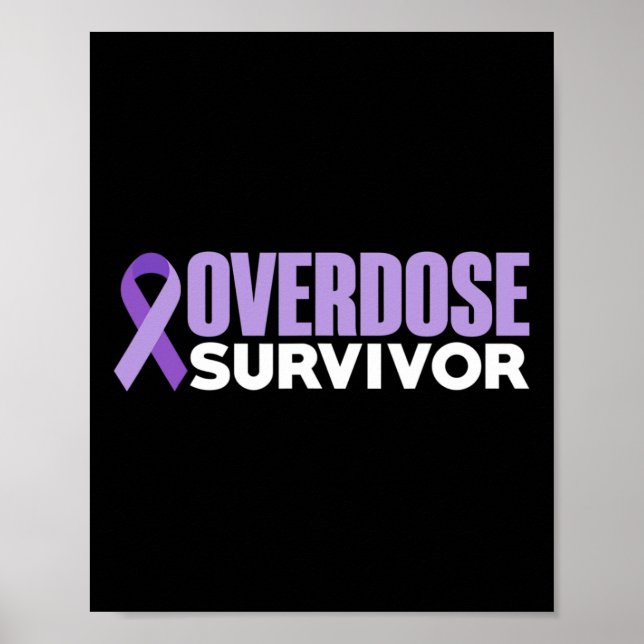 Affiche Mois de la sensibilisation aux surdoses 2022 Survi (Devant)