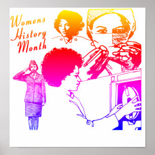 Affiche Mois de l'histoire des femmes