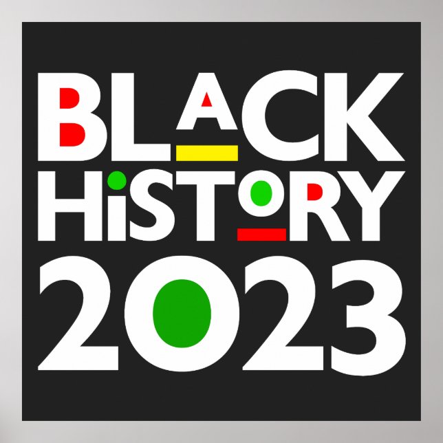 Affiche Mois de l'histoire des Noirs 2023 Melanin Sista Br (Devant)