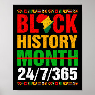 Affiche Mois de l'histoire des Noirs 247365 Hommes Afro-Am