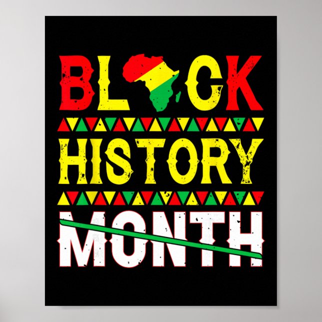 Affiche Mois de l'histoire des Noirs 247365 Patrimoine Cul (Devant)
