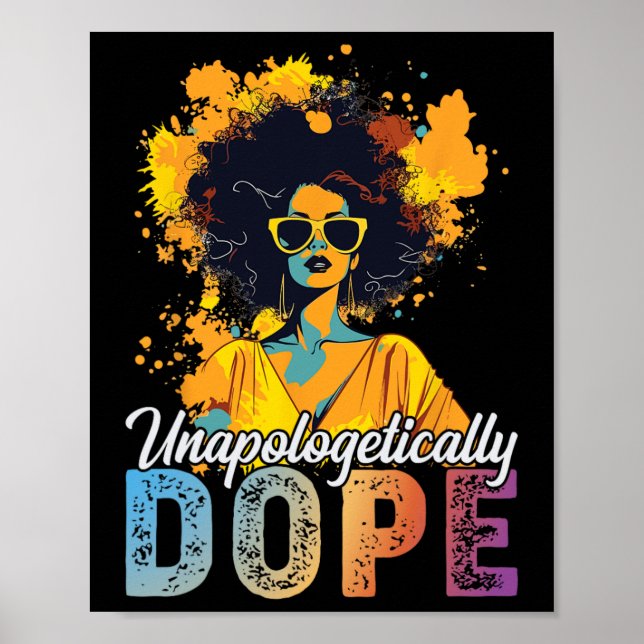 Affiche Mois de l'histoire des Noirs Afrique Amérique Unap (Devant)