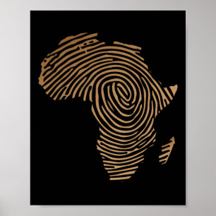 Affiche Mois de l'histoire des Noirs Afro-Américain 
