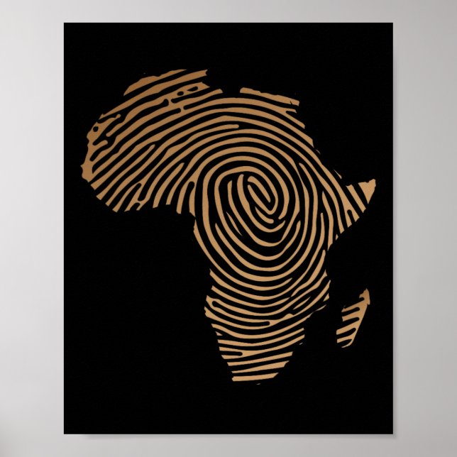 Affiche Mois de l'histoire des Noirs Afro-Américain  (Devant)