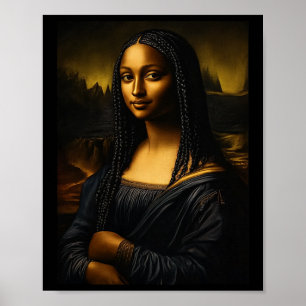 Affiche Mois de l'histoire des Noirs Afro Américain d'orig