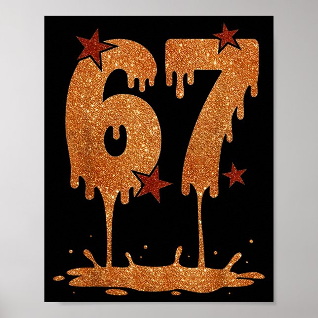 Affiche Mois de l'histoire des Noirs Dripping 67 Mème cool (Devant)