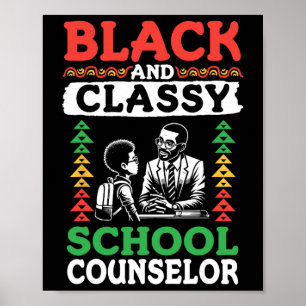 Affiche Mois de l'histoire des Noirs Greffier de l'école d